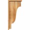 Ekena Millwork Newport Rough Sawn Corbel w/Backplate, Western Red Cedar, 6"W x 14"D x 30"H COR06X14X30NEW01RWR - alternate 3